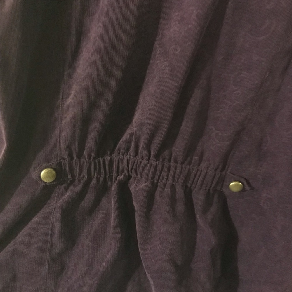 Christopher & Banks purple jacket large - Picture 6 of 8